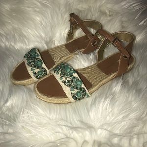 Jeweled Sandals NWB
